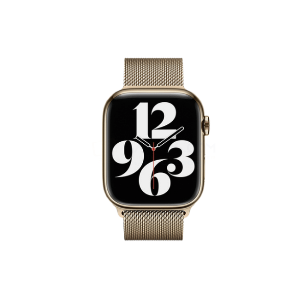 Gold milanese loop apple watch band outlet