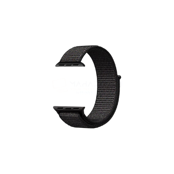 Apple Watch Soft Silicone Sport Loop Black 42-44mm (Near to Original)