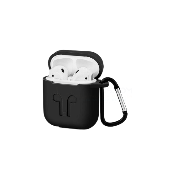 AirPods 2 Silicone Mono Cover Protective Case with Buckle