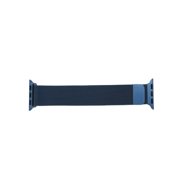 Apple Watch Milanese Loop Stainless Steel Band-Blue (Near to Original)