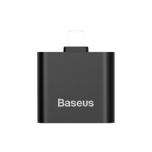 Baseus L39 Dual Interface Charging & Music Lightning Adapter For iPhone