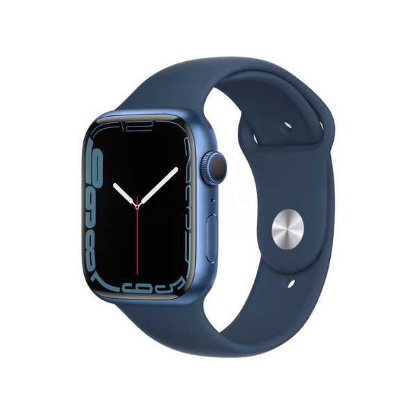 Apple Watch Series 7 45mm Abyss Blue Aluminum Case with Sport Band GPS