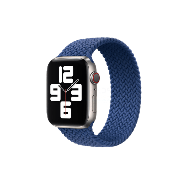 Apple Watch 44mm Atlantic Blue Braided Solo Loop Size 9 (Original)