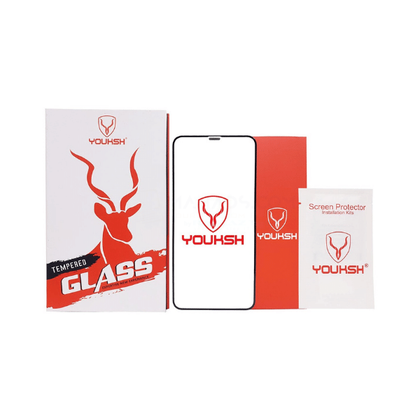YOUKSH iPhone 12 (6.1) Matte Anti Dust Glass Protector